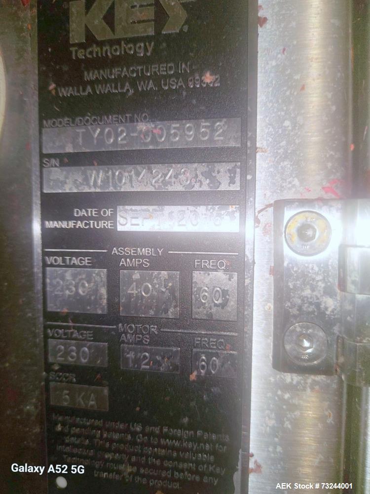 Key Technologies Advanced Laser Sorter, Model Taurys.