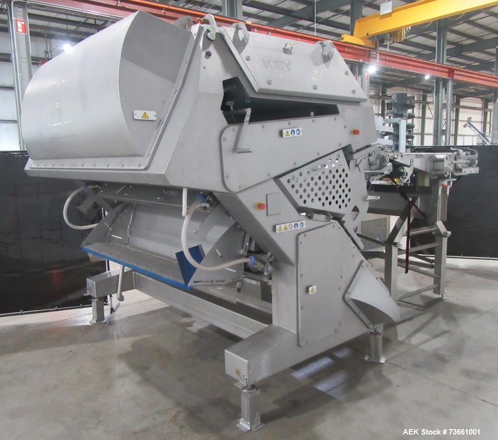 Pre-Owned Key Technologies VERYX B175 Optical Sorter with Rotary Sizer Grader