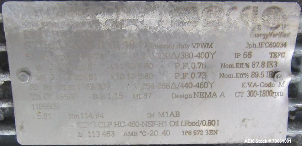 Pre-Owned Key Technologies VERYX B175 Optical Sorter with Rotary Sizer Grader