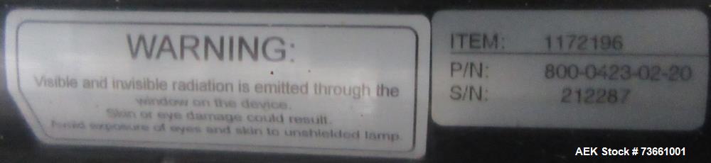 Pre-Owned Key Technologies VERYX B175 Optical Sorter with Rotary Sizer Grader