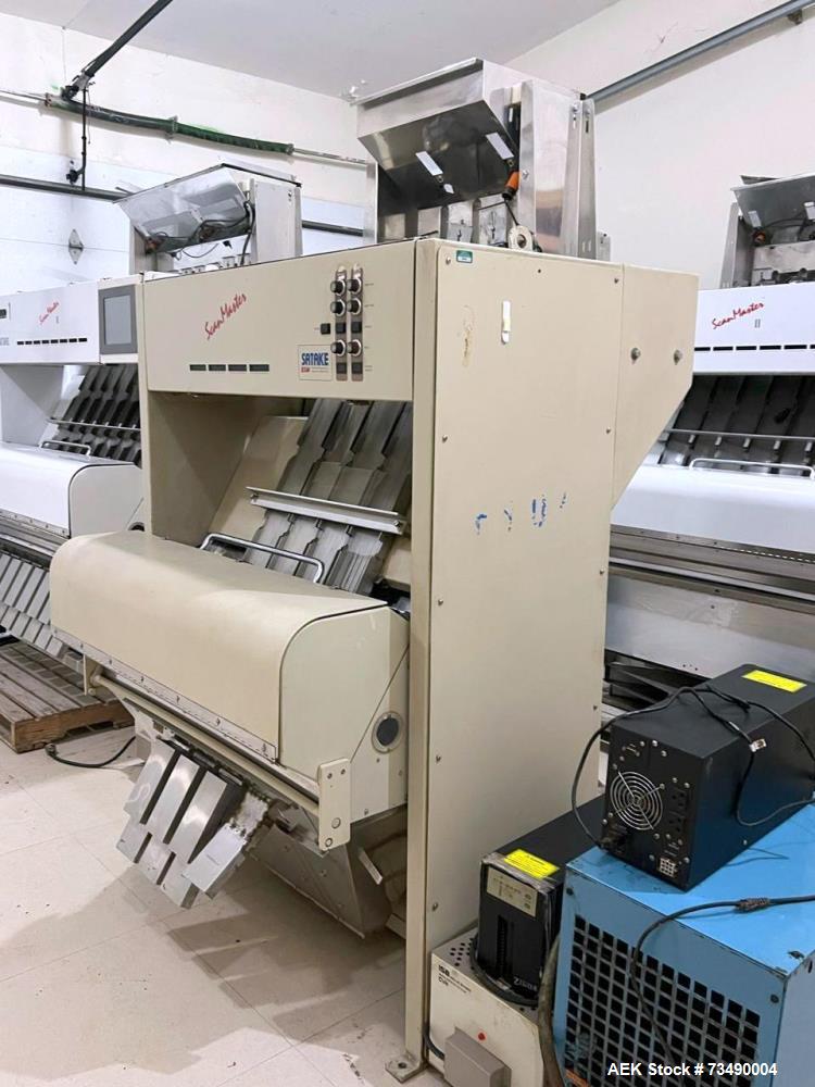 Used Satake ScanMaster Color Optical Sorter – Model SM-410IE | 4’ x 2’ x 5.5’ | Plastic Sorting | Compact Footprint
