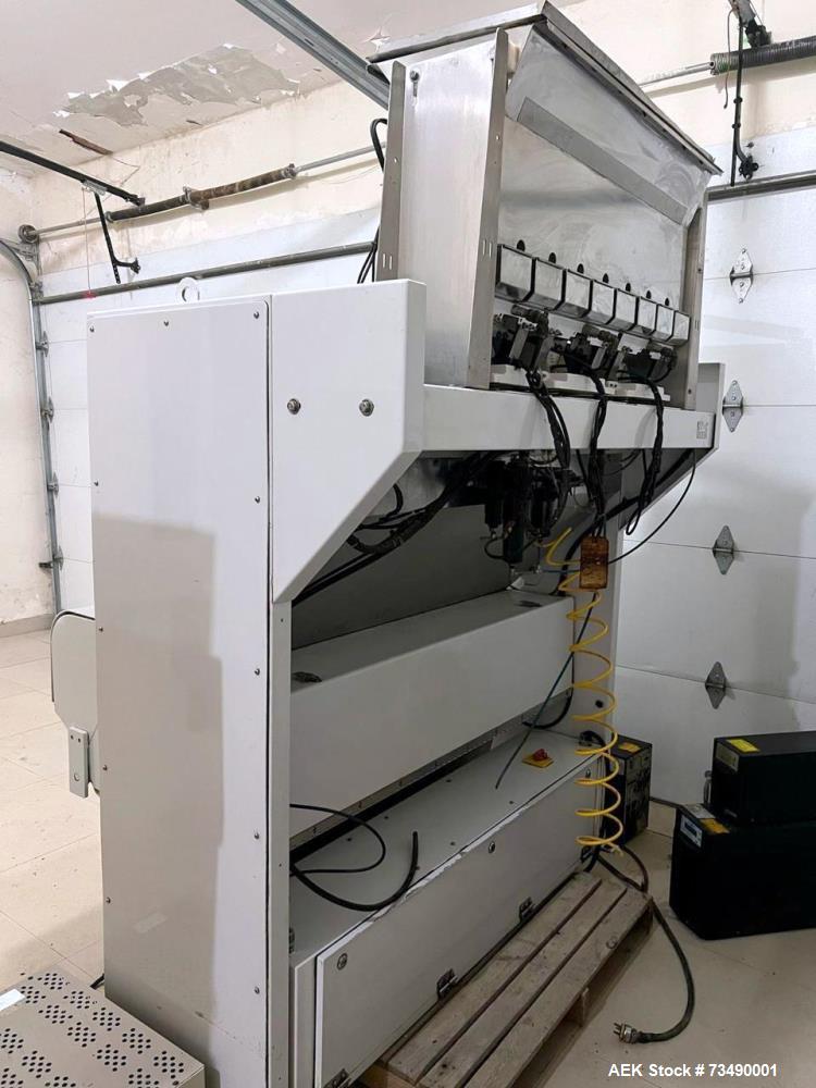 Used Satake ScanMaster II Color Optical Sorter – Model SM11-800DE | 80 Ejectors | Infrared + Bichromatic | Stainless | Pecan Sorting