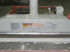 Used Orwak Model 5010 Automatic Top Load Baler.  Machine has a 30 second cycle time.  Has small footprint for easy storage.  Can handle weights up to 130 lb bales (cardboard) and 200 lb bales (plasti...