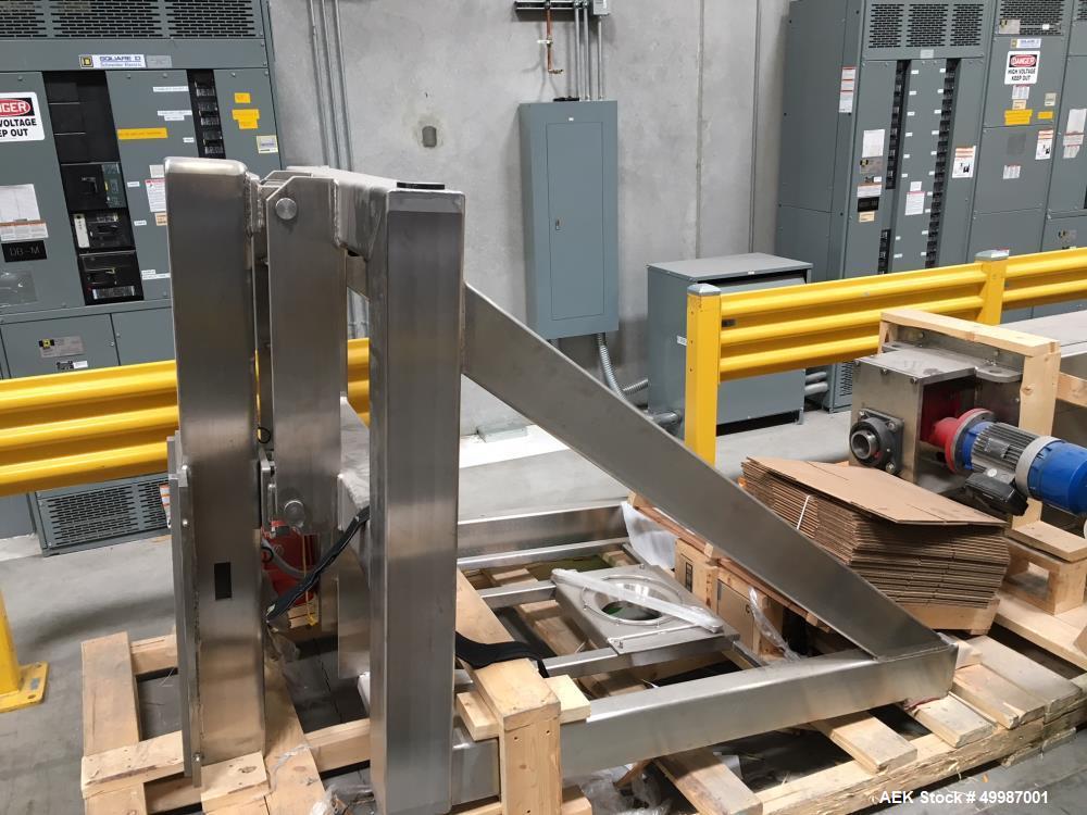 Used Custom Powder Systems Tote Lift, Model 611041