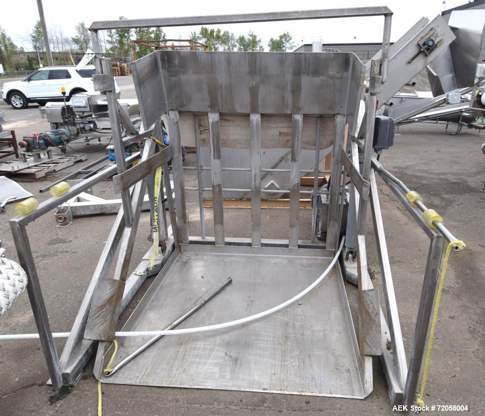 Used Hydraulic Tote Dumper