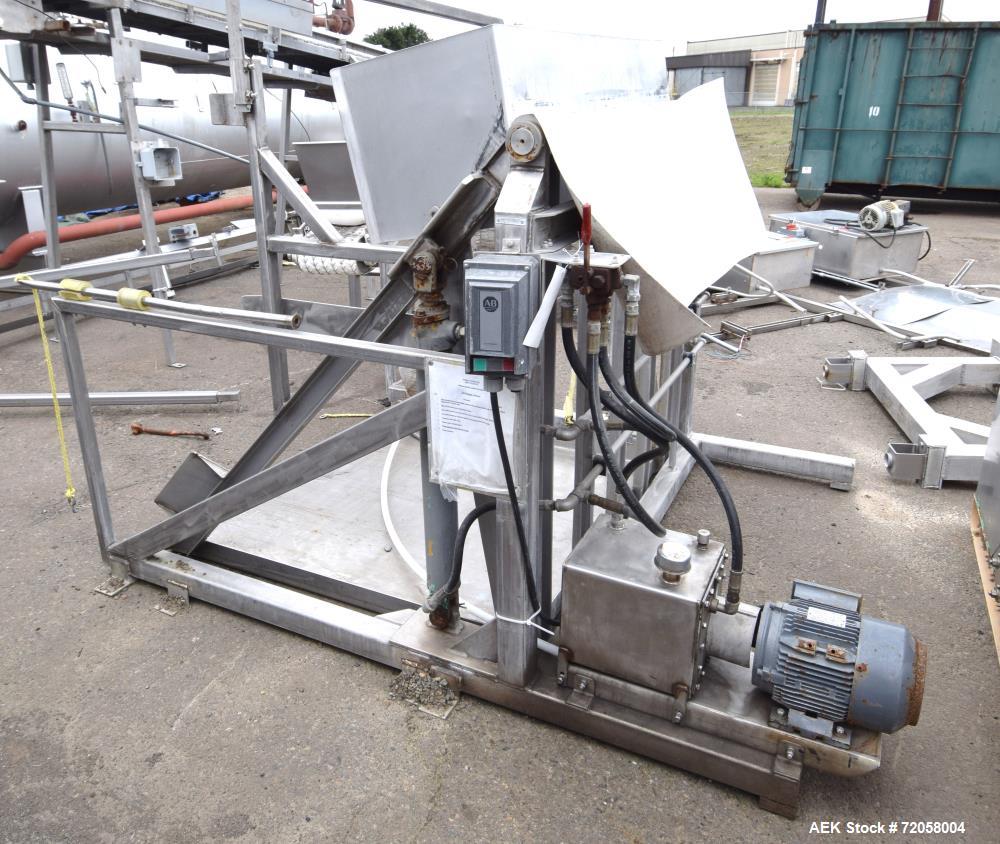Used Hydraulic Tote Dumper