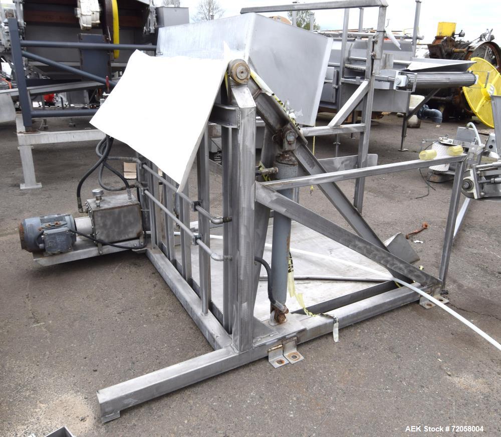 Used Hydraulic Tote Dumper