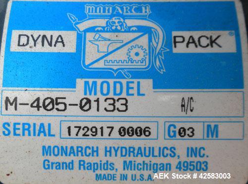 Used Carbon Steel Ameri-Kart Mobile Hydraulic Dumper, model D6203-120