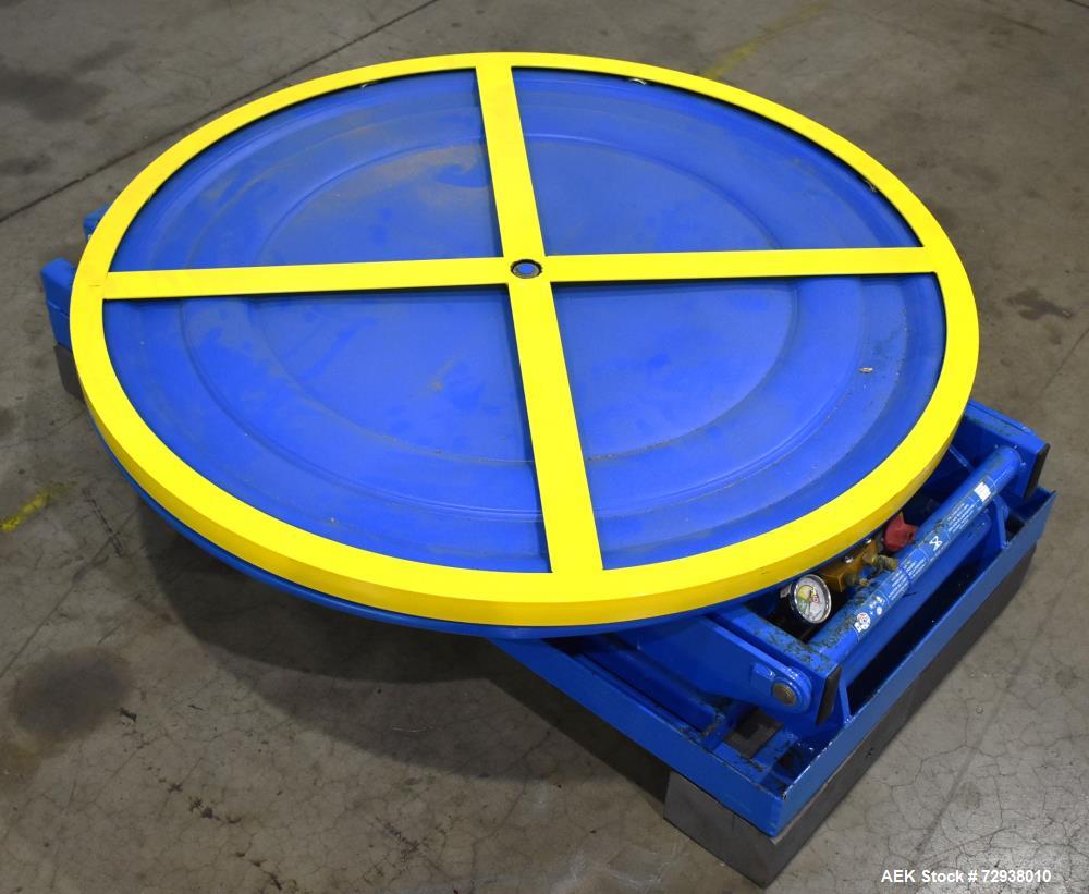 Used Bishamon EZ Loader Lift – 4000 lbs Air-Operated Pallet Positioner