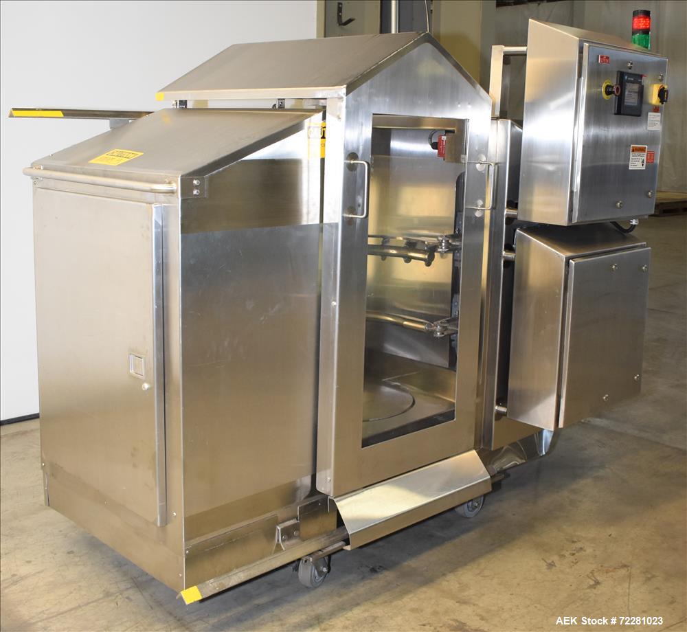 Used Custom Powder Systems Drum Massager / Conditioner.