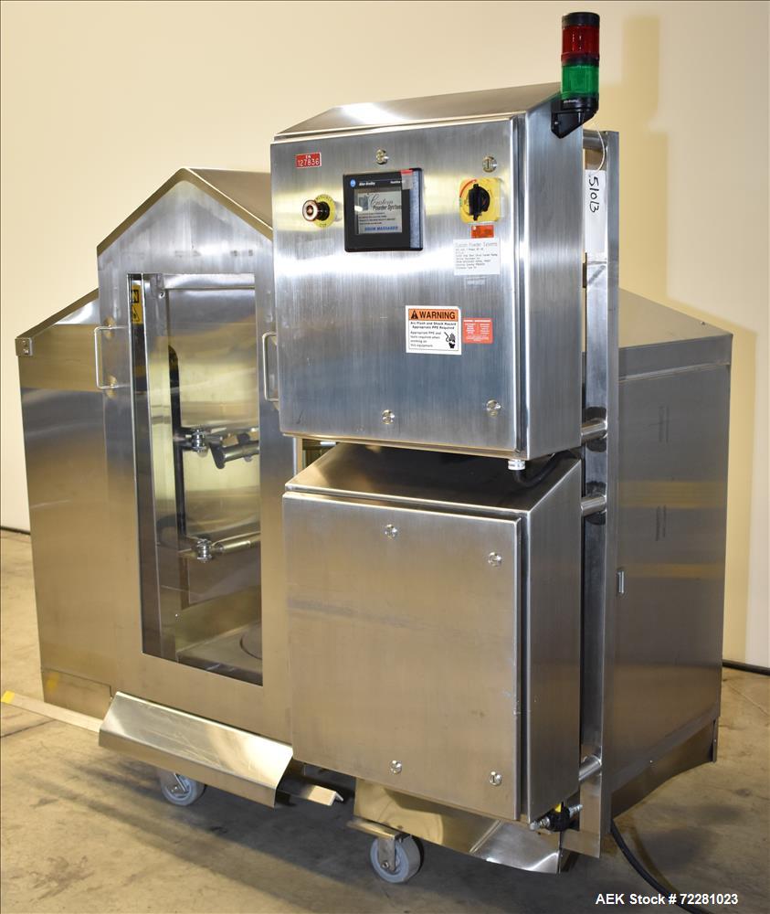 Used Custom Powder Systems Drum Massager / Conditioner.