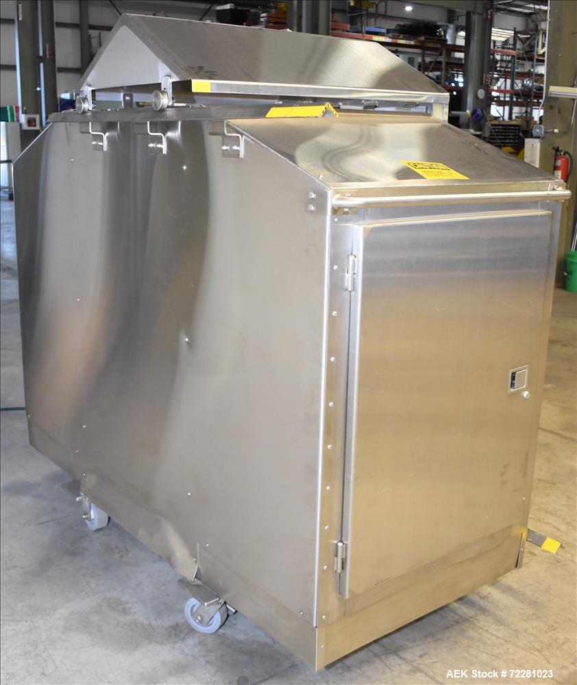 Used Custom Powder Systems Drum Massager / Conditioner.