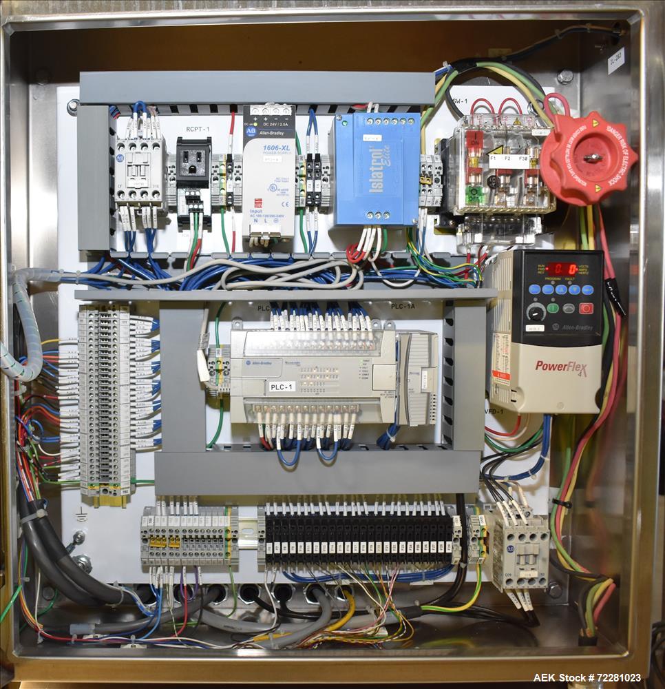 Used Custom Powder Systems Drum Massager / Conditioner.