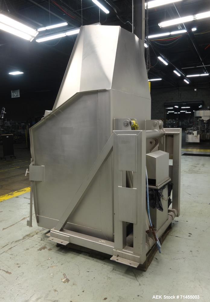 Used FPEC Food Processing Equipment Company Model HLD725 Tote Dumper