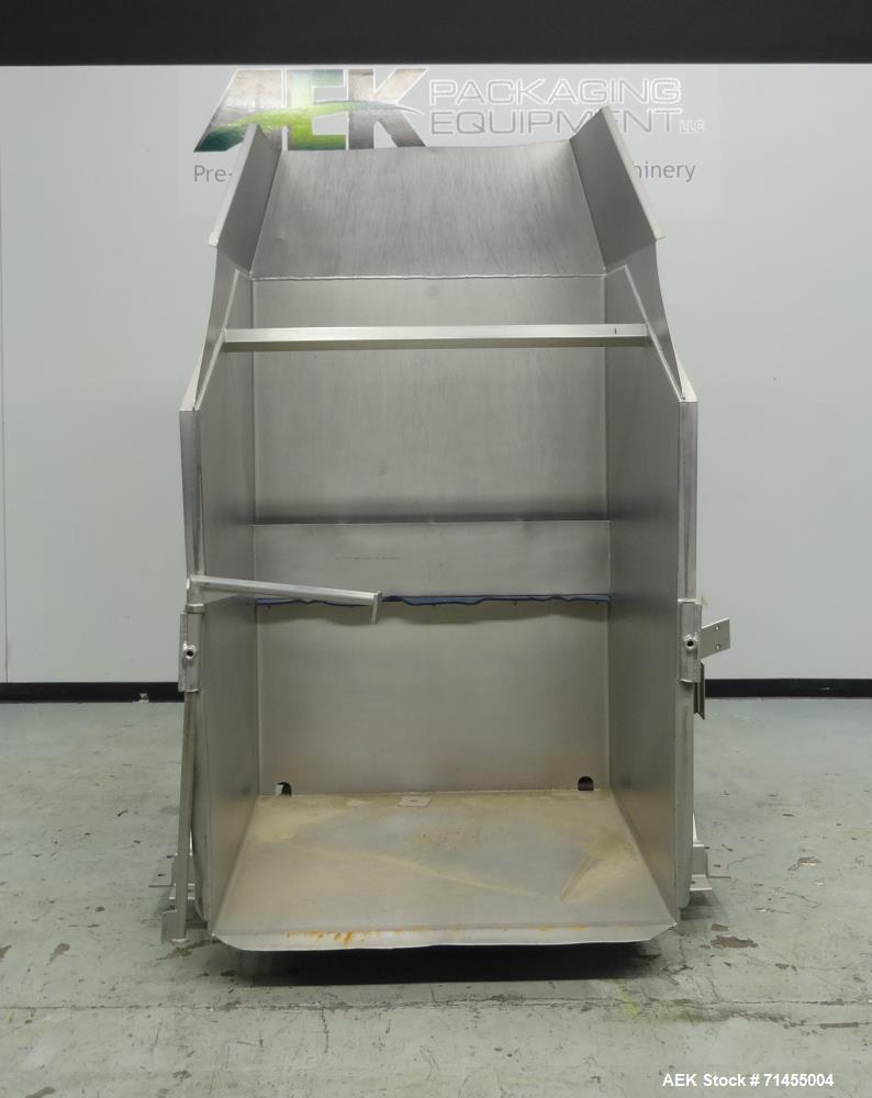Used FPEC Food Processing Equipment Company Model HLD725 Tote Dumper