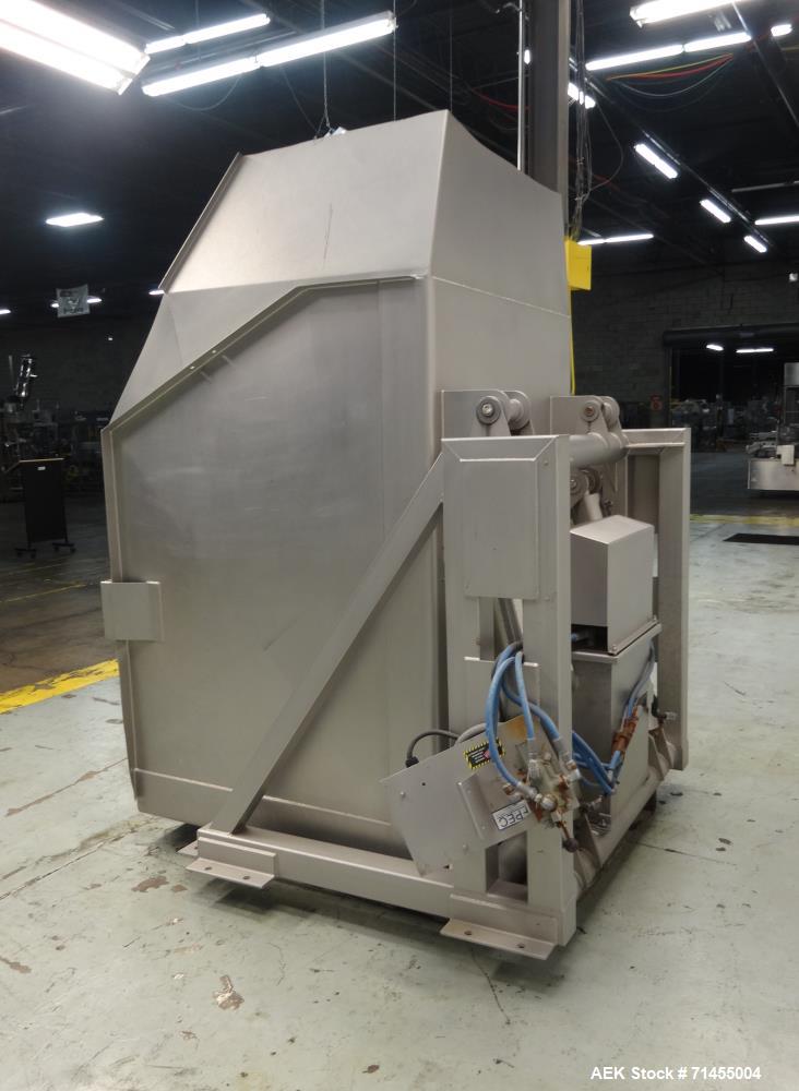 Used FPEC Food Processing Equipment Company Model HLD725 Tote Dumper