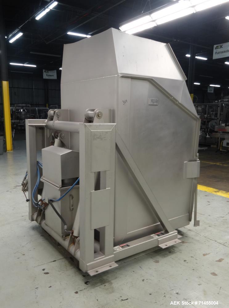 Used FPEC Food Processing Equipment Company Model HLD725 Tote Dumper