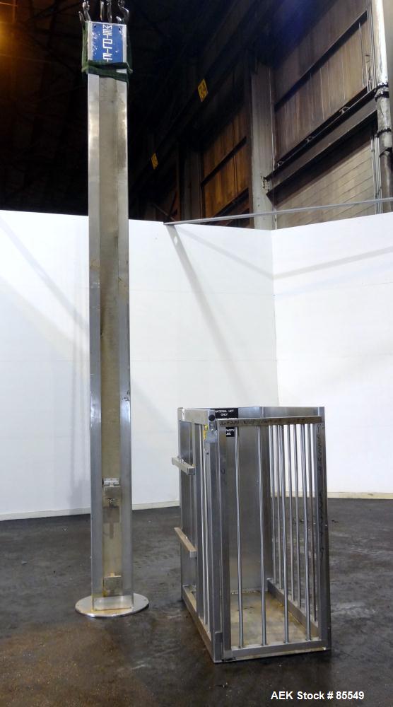 Used Stainless Steel Meto-Lift Platform Lift, Model M2165-41