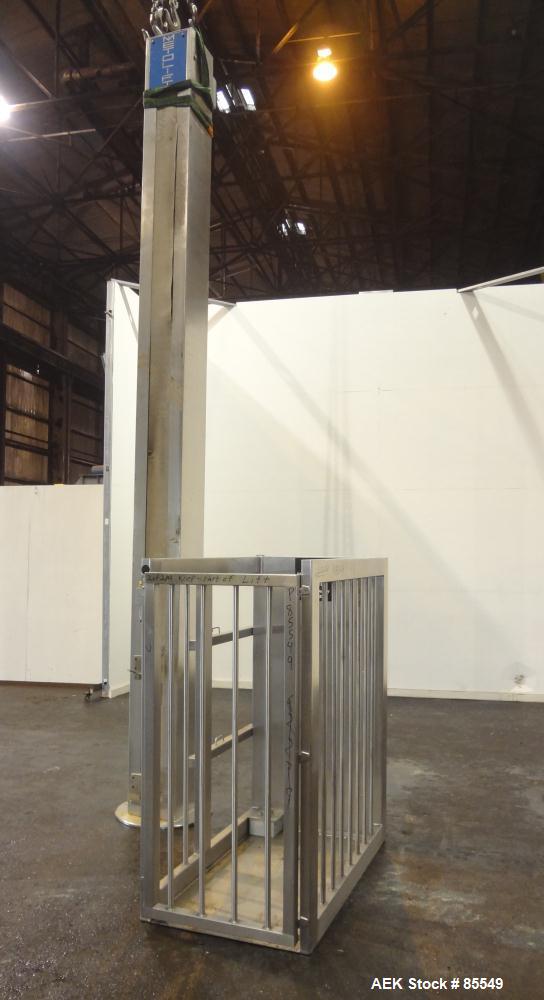 Used Stainless Steel Meto-Lift Platform Lift, Model M2165-41