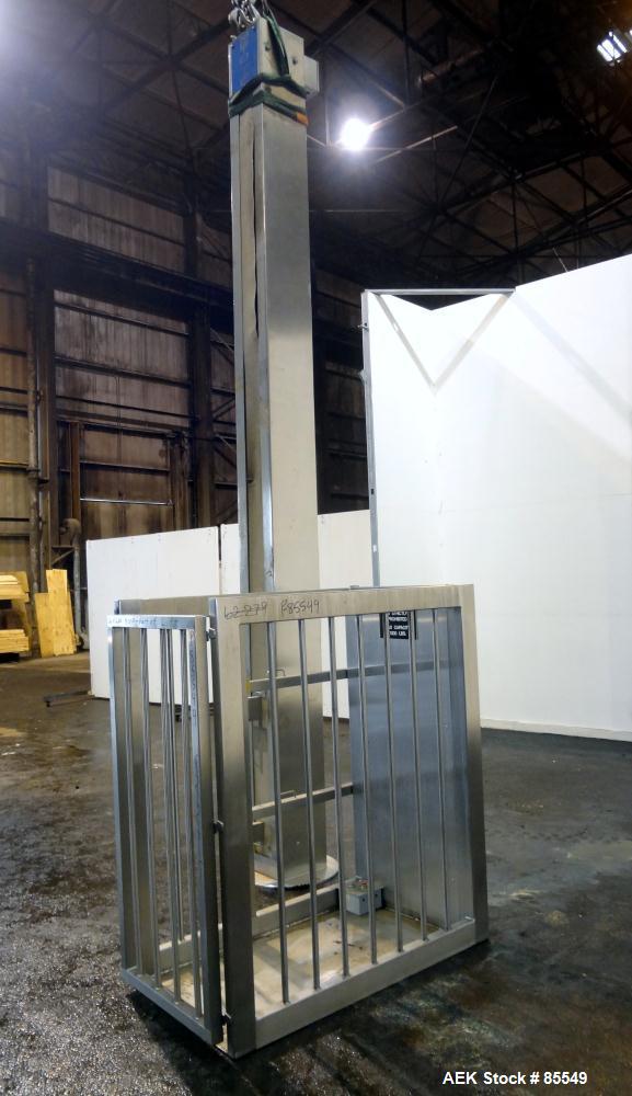 Used Stainless Steel Meto-Lift Platform Lift, Model M2165-41
