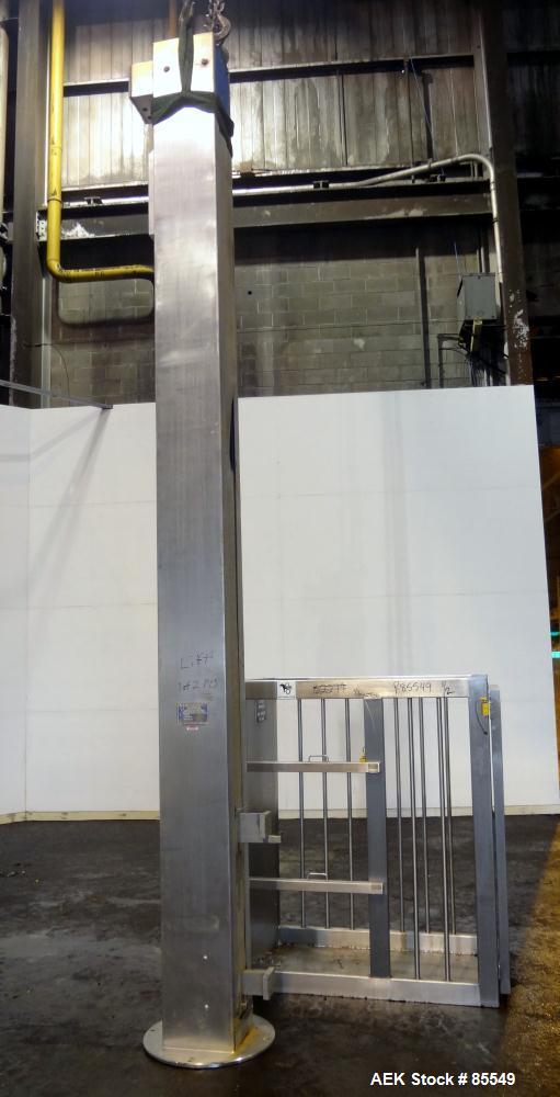 Used Stainless Steel Meto-Lift Platform Lift, Model M2165-41