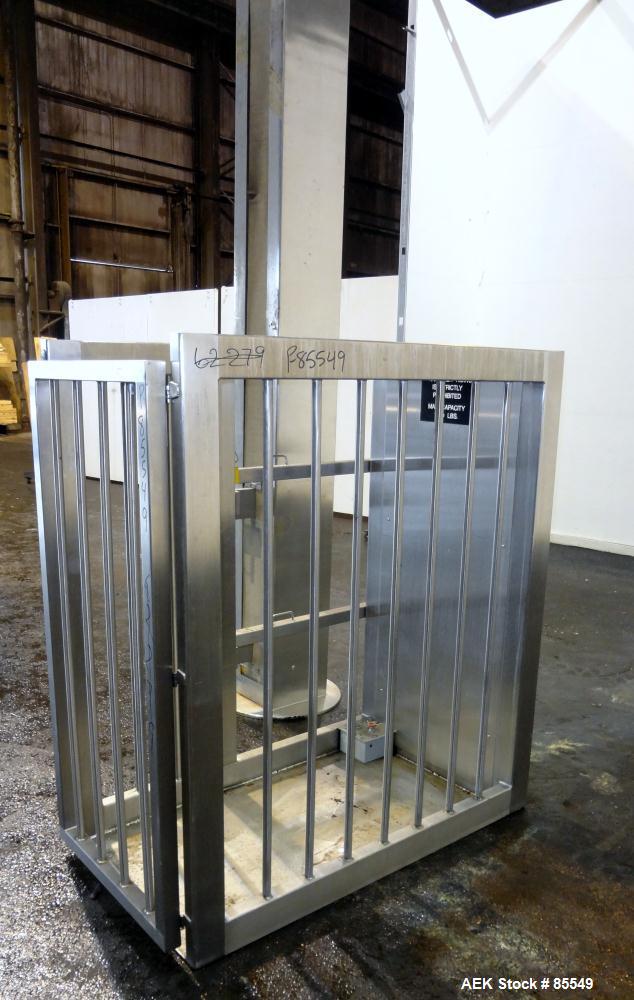 Used Stainless Steel Meto-Lift Platform Lift, Model M2165-41