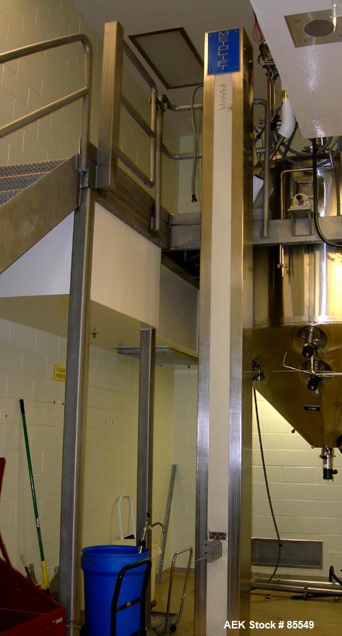 Used Stainless Steel Meto-Lift Platform Lift, Model M2165-41