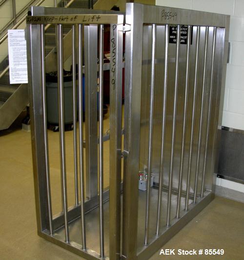Used Stainless Steel Meto-Lift Platform Lift, Model M2165-41