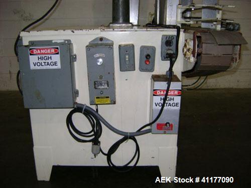 Used Stainless Steel (base and column) Meto Corp Metolift Power Drum Lift/Inver