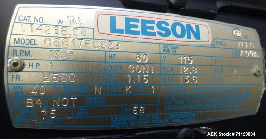 Used Morse Model 400S-96-110 Drum Dumper