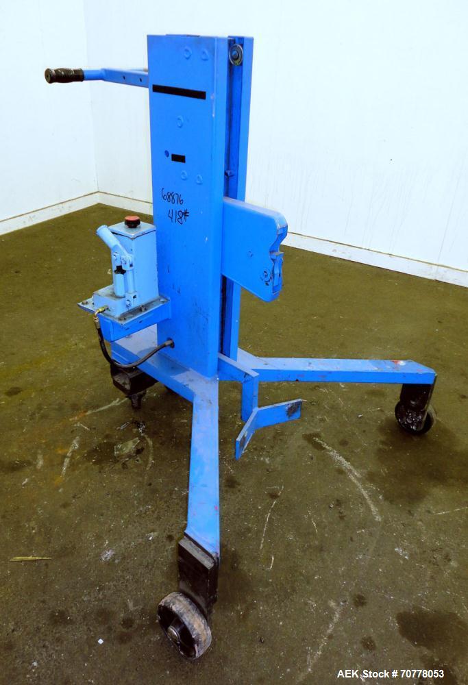 Used Morse Series 82H Manual Hydraulic Drum Lifter / Palletizer, Carbon Steel