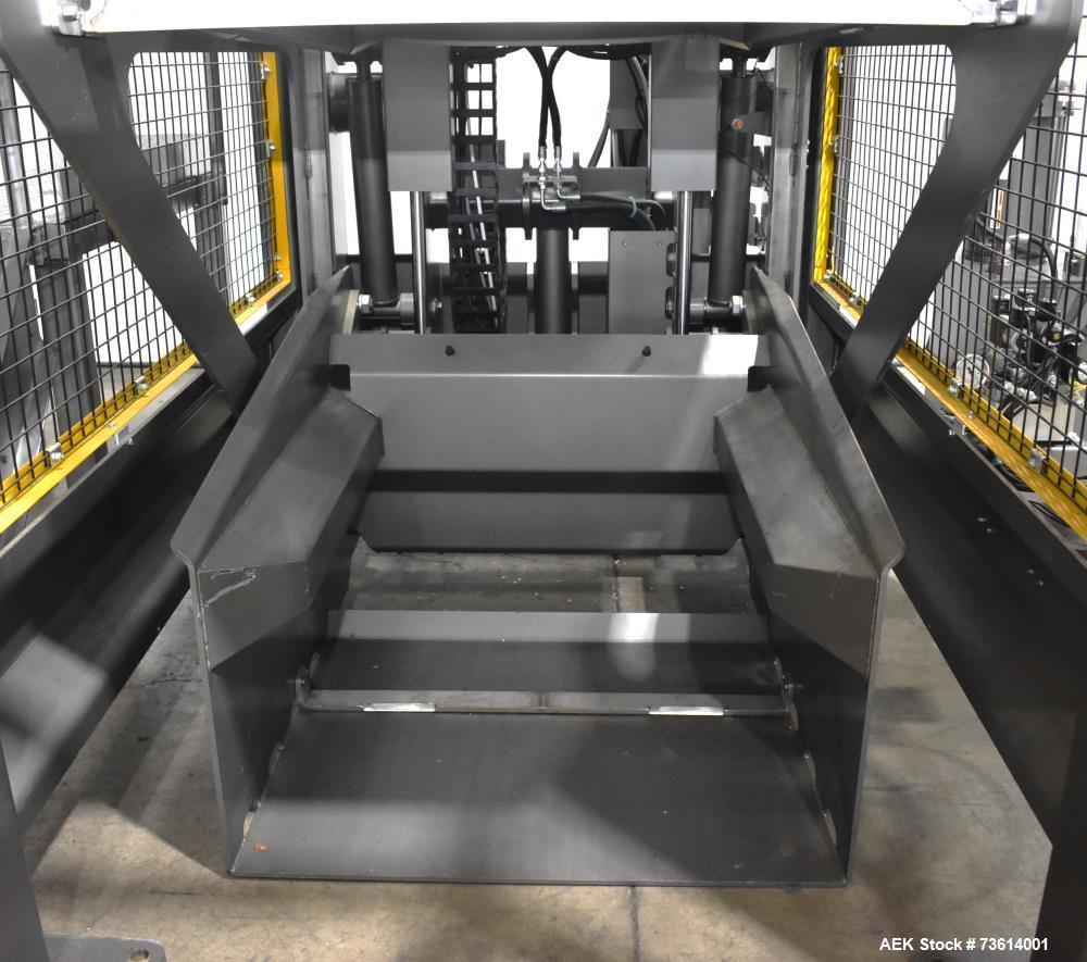 Used National Bulk Equipment (NBE) Box Dumper – 850 lb Capacity, 150° Rotation, 10 HP Hydraulic