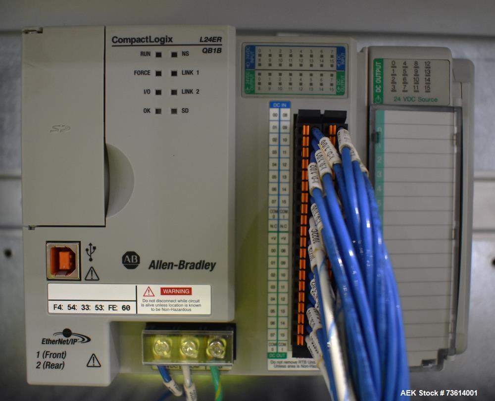 Used National Bulk Equipment (NBE) Box Dumper – 850 lb Capacity, 150° Rotation, 10 HP Hydraulic