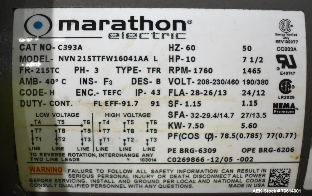 Used National Bulk Equipment (NBE) Box Dumper – 850 lb Capacity, 150° Rotation, 10 HP Hydraulic