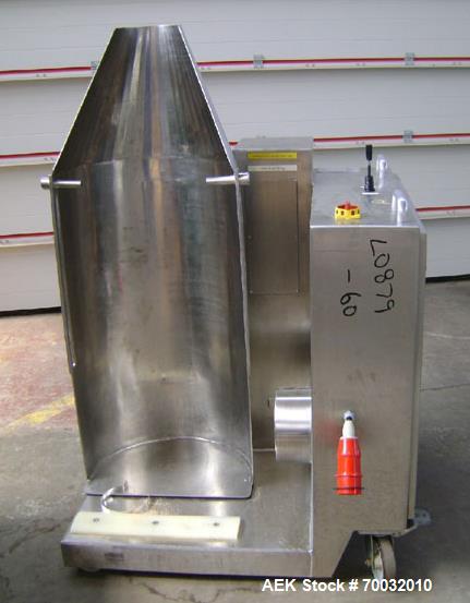 Used Pharmatech Stainless Steel Drum Lifter, Type SC469