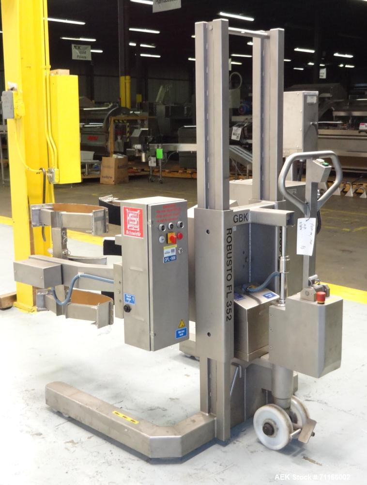Used Schneider Model Robusto FL 352 Portable Drum Handler