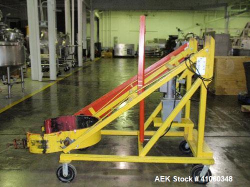Used Carbon Steel Sterling Fleischman Hydraulic Drum Lift, Model CP95