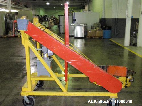 Used Carbon Steel Sterling Fleischman Hydraulic Drum Lift, Model CP95