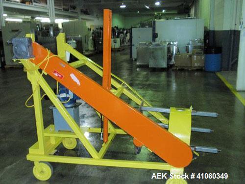 Used Carbon Steel Sterling Fleischman Hydraulic Drum Lift, Model CP95