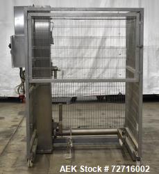 Used- Officine Facchini Single Column Dumper, Model ER002.  304 Stainless Steel construction. Capacity 500 kg. Serial# 699. ...