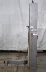 Used A-One Workhorse Single Column Dumper, Model CDL-600-71-S.  304 Stainless Steel construction, Dump Height: 86