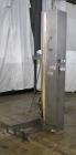 Used A-One Workhorse Single Column Dumper, Model CDL-600-71-S.  304 Stainless Steel construction, Dump Height: 86