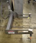 Used A-One Workhorse Single Column Dumper, Model CDL-600-71-S.  304 Stainless Steel construction, Dump Height: 86