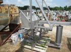 Used Custom Metal Craft Tote Tilt Discharge Station