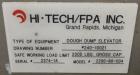 Used Hi-Tech/FPA 800mm Dough Feeding System.
