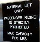 Used Stainless Steel Meto-Lift Platform Lift, Model M2165-41