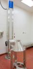 Used Metolift Drum Lifter, Model M2510-10, Stainless Steel Construction.