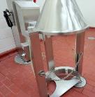 Used Metolift Drum Lifter, Model M2510-10, Stainless Steel Construction.