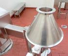 Used Metolift Drum Lifter, Model M2510-10, Stainless Steel Construction.