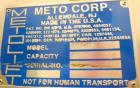 Used Metolift Drum Lifter, Model M2510-10, Stainless Steel Construction.